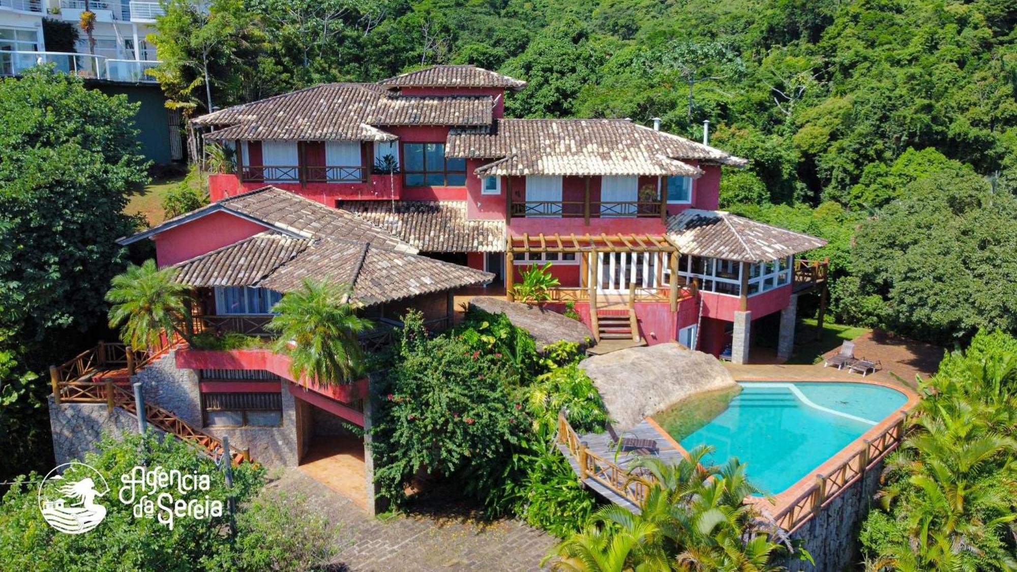 Linda Casa Com Vista Incrivel Em Condominio No Sul Da Ilha Ilhabela Εξωτερικό φωτογραφία